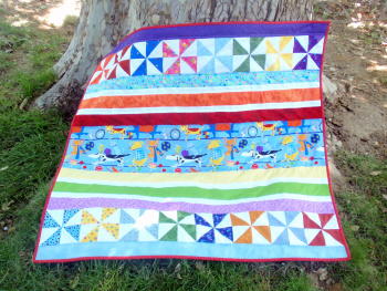 Quarter Yard Baby Quilt Pattern