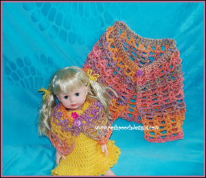 Dolly and Me Whimsical Cape