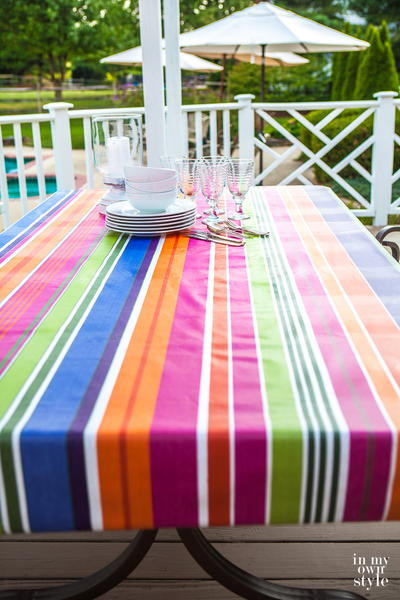 No-Fuss No-Sew Tablecloth