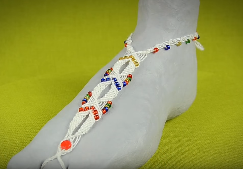 Macrame 2025 barefoot sandals