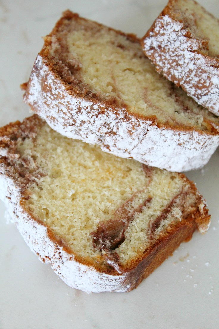 Cocoa Swirl Sponge Cake Recipe | TheBestDessertRecipes.com