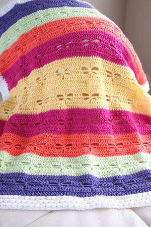 Dragonfly Crochet Blanket