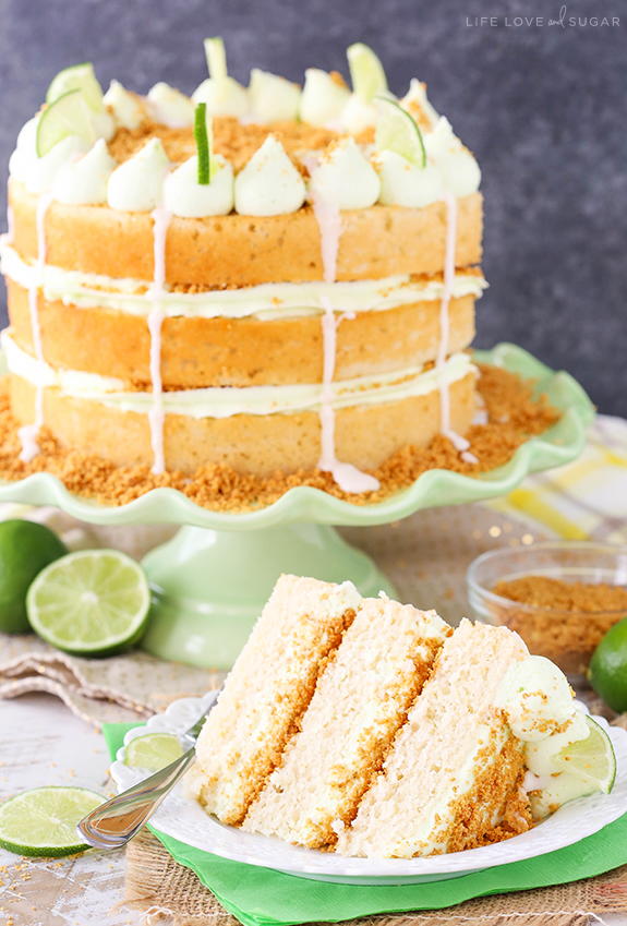 Key Lime Pie Layer Cake | RecipeLion.com