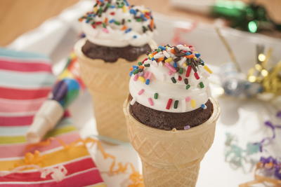 Ice Cream Cone Cupcakes