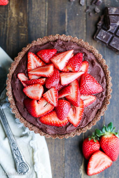 Strawberry Chocolate Tart
