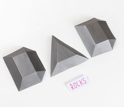 Simple Paper Rocks