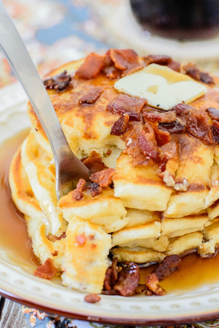 Maple Bacon Pancakes 