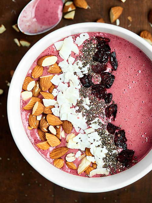 Cherry Yogurt Smoothie Bowl