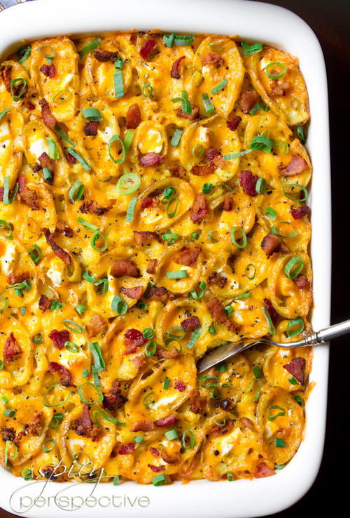Baked Potato Skins Mac and Cheese