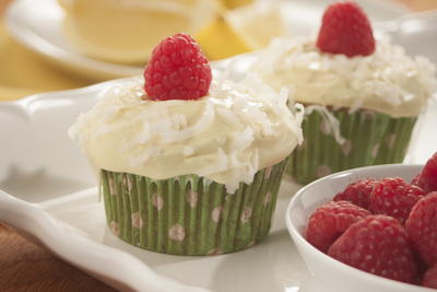 Lemon Raspberry Cupcakes