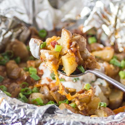 Slow Cooker Bacon Cheese Ranch Potatoes