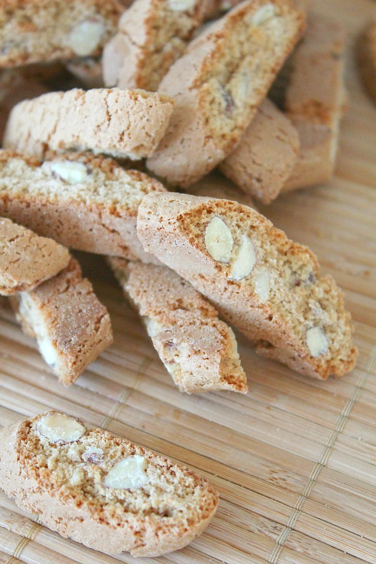 Meal southern traditional fatback little Easy Almond Biscotti | FaveHealthyRecipes.com
