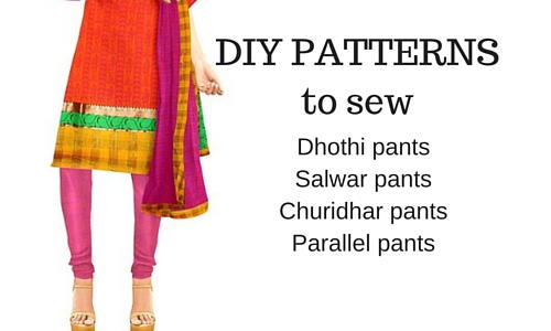 Salwar DIY Pants Tutorial