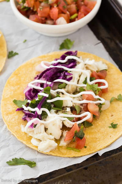 Lemon Pepper Fish Tacos