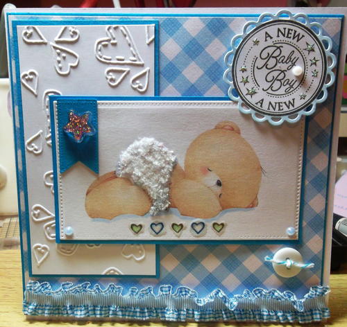 Baby Bear Homemade Card