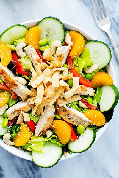Asian Citrus Chicken Salad