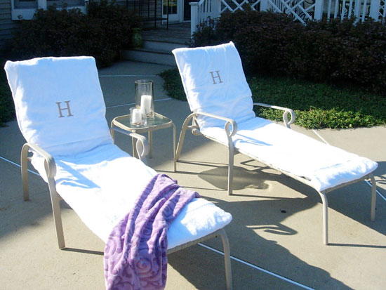 DIY Towel Slipcovers