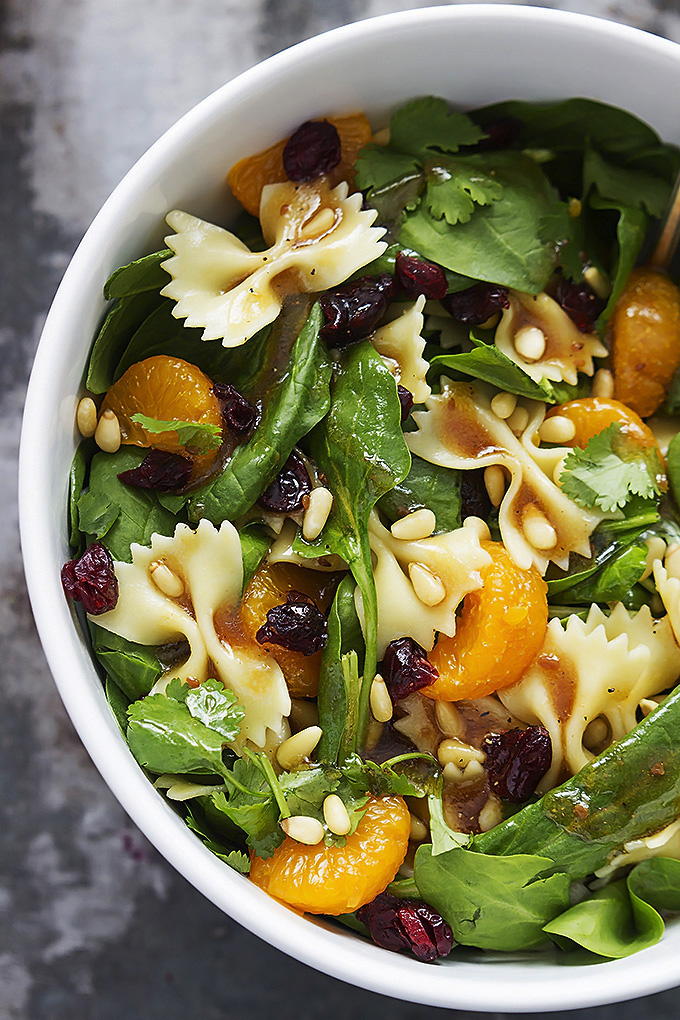 Perfect Pasta Salad with Mandarin Oranges | RecipeLion.com