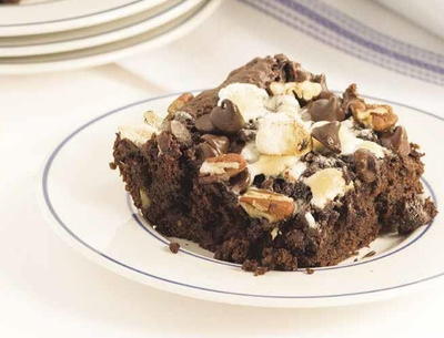 Rocky Road Dump Cake -