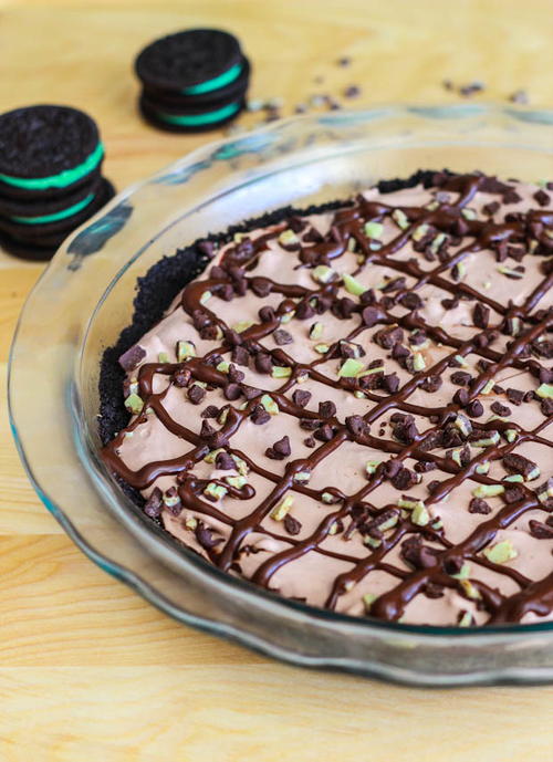 Frozen Chocolate Chip Pie