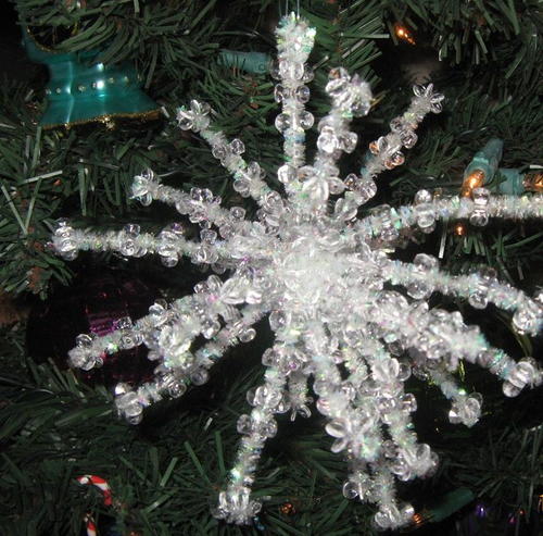 Sparkling Ice Crystal DIY Ornament