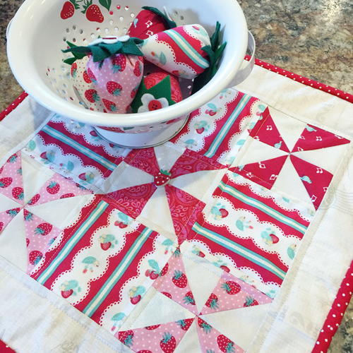 Strawberry Shortcake Table Topper