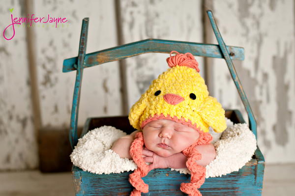 Chicken Hat Crochet Pattern