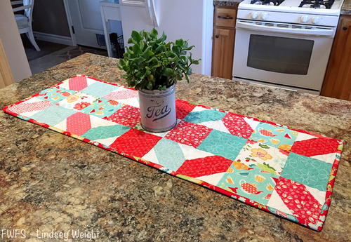 Tea Time DIY Table Runner