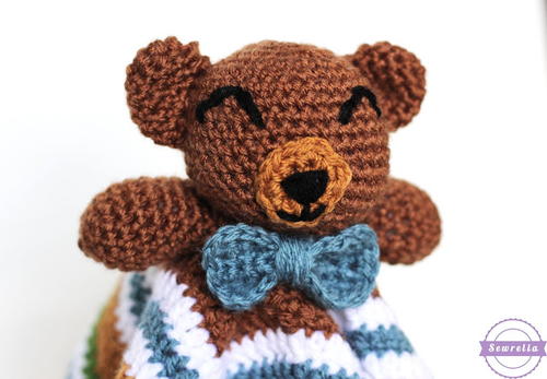 Cuddliest Crochet Bear Lovey