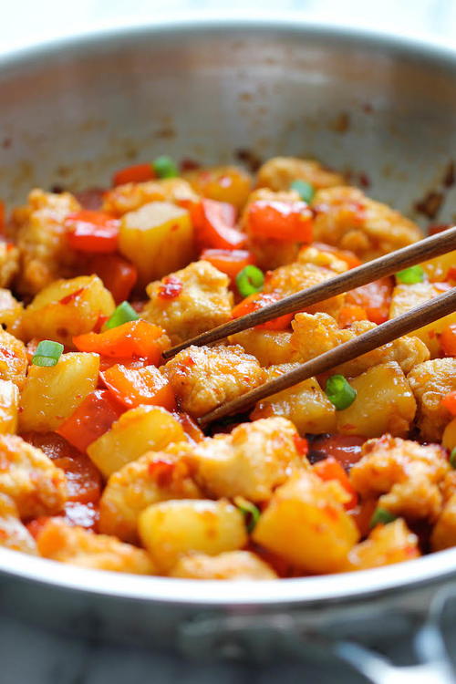 Sweet Fire Chicken Copycat Recipe | RecipeLion.com