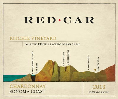 Red Car Ritchie Vineyard Chardonnay 2013