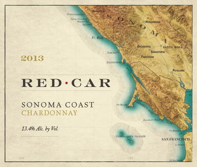 Red Car Sonoma Coast Chardonnay 2013