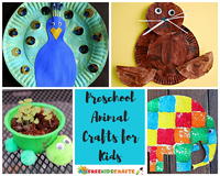 100+ Easy Crafts for Kids: Preschool Animal Crafts and Farm Animal Crafts for Kids