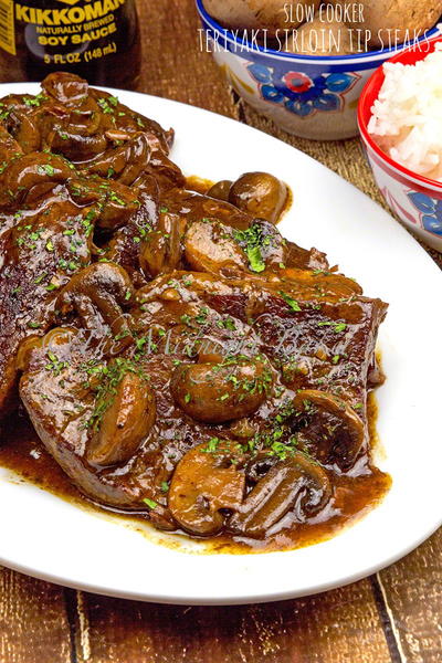 Teriyaki Slow Cooker Steak Tips