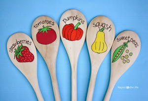 Nana's Garden Spoon Markers