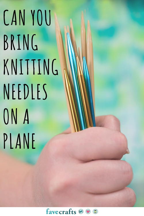 Can You Bring Knitting Needles on a Plane
