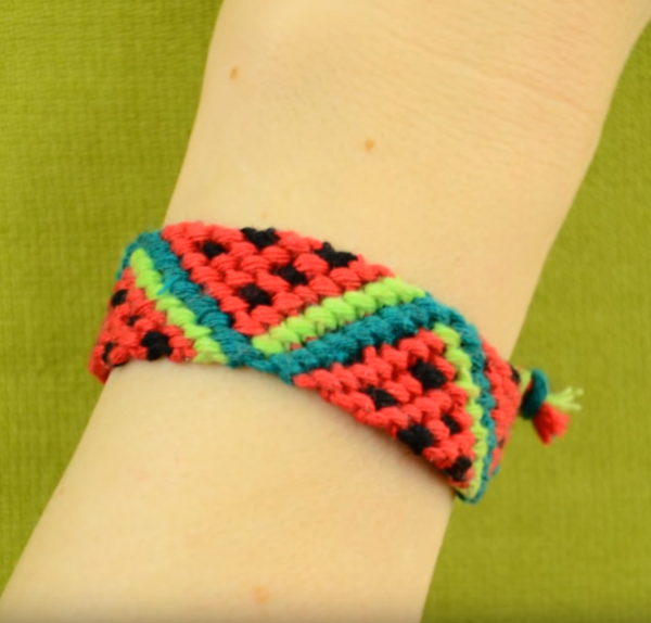 Watermelon Friendship Bracelet