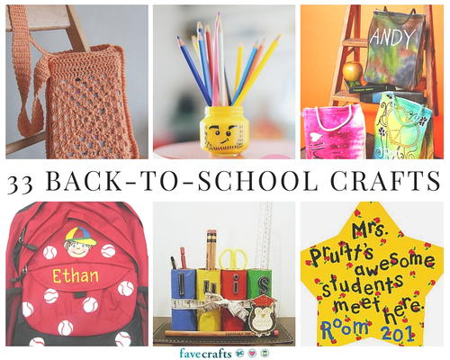 33 Back-to-School Crafts
