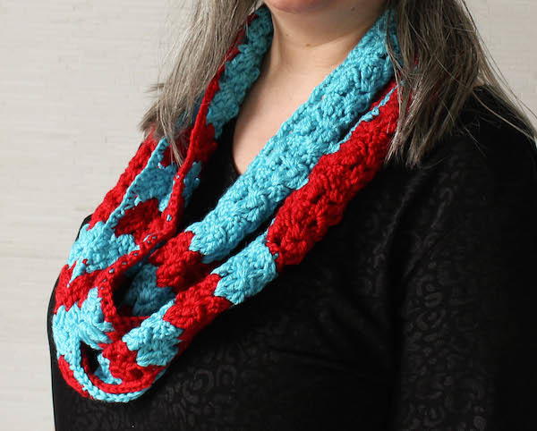 Snap! Crochet Infinity Scarf