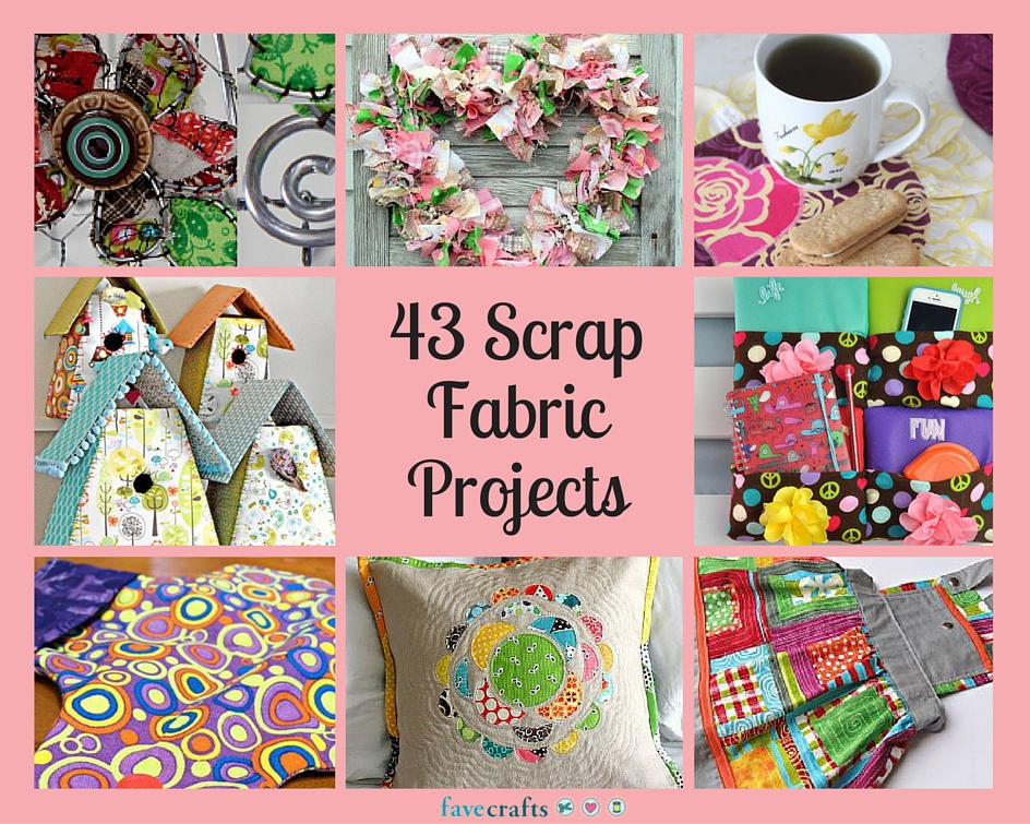 43 Scrap Fabric Projects | FaveCrafts.com