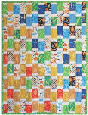 African Jungle Bargello Quilt Pattern