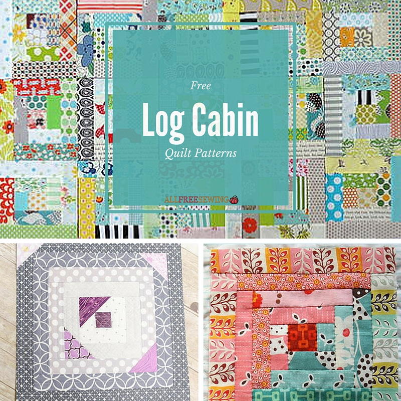 37 Free Log Cabin Quilt Patterns | FaveQuilts.com