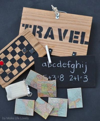 Vintage Vacation Travel Games