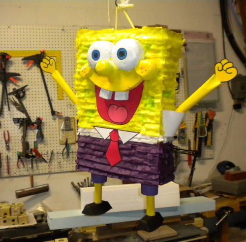 Spongebob DIY Pinata
