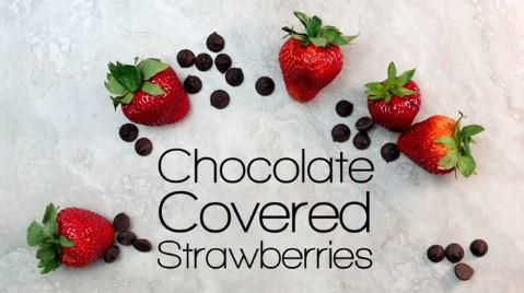 How to Make Chocolate Covered Strawberries