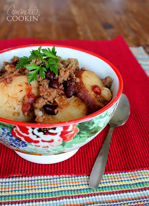 Simple Slow Cooker Cowboy Casserole