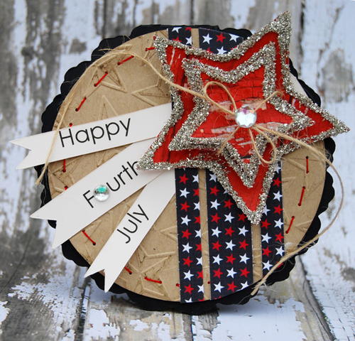 Star-Spangled 4th of July Card