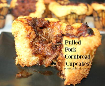Southern Pulled Pork Cornbread Muffins