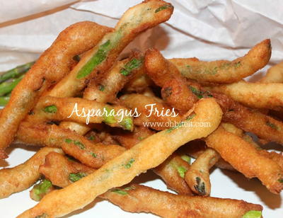 Perfectly Crispy Asparagus Fries