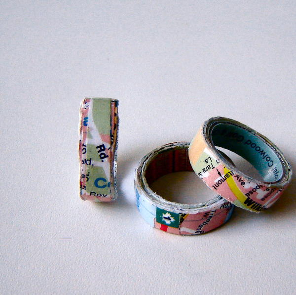 Wanderlust Paper Ring